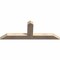 Ekena Millwork Portland Smooth Timber Gable Bracket, Douglas Fir, 60"W x 22"H x 3 1/2"D x 5 1/2"F, 9/12 Pitch GBW060X22X0406POR00SDF - alternate 5